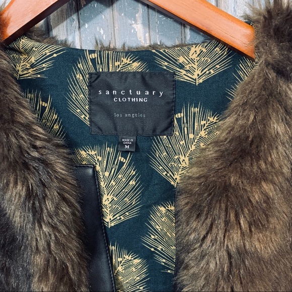 Sanctuary Jackets & Blazers - Sanctuary Faux Fur Vest